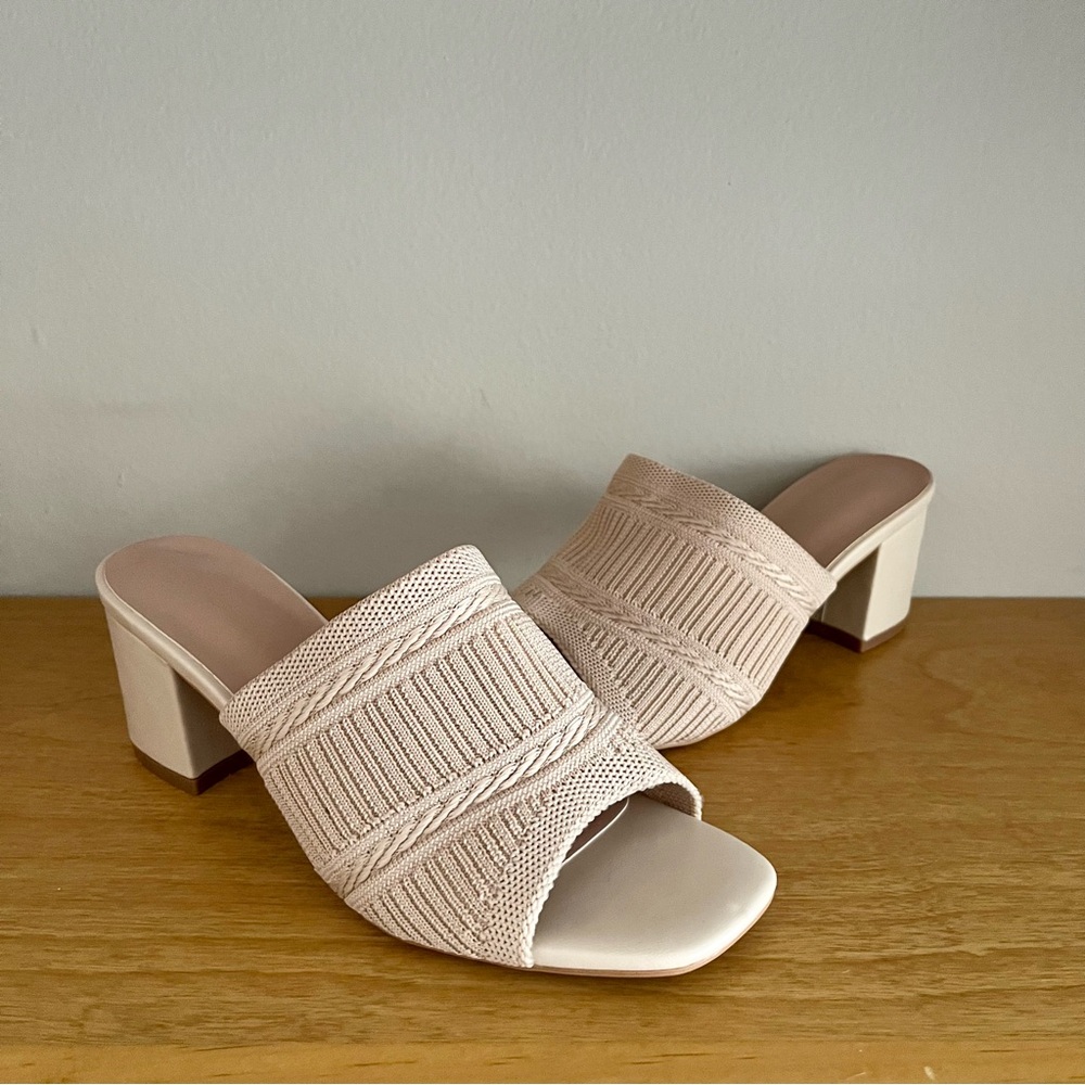 Block Sandal Heels Sz 7.5